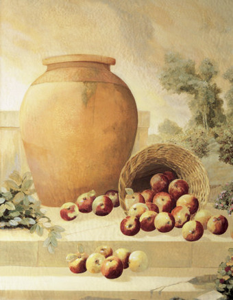 Urn with Apples