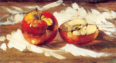 Two Red Apples