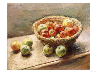 A Bowl of Apples, 1880